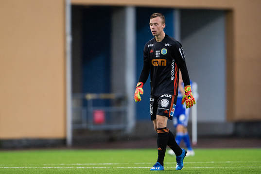 Sundsvalls målvakt Andreas Andersson deppar