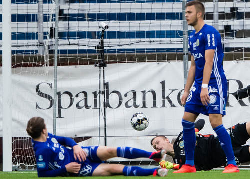 Sundsvalls målvakt Andreas Andersson släpper in 1-1