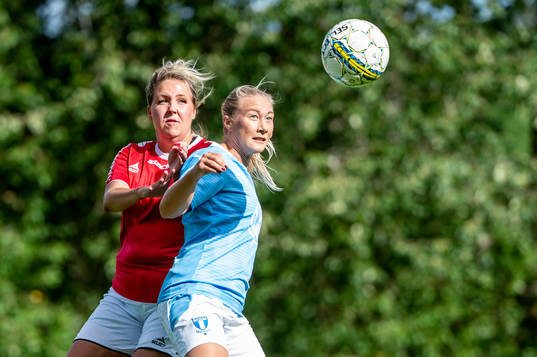 Klågerups Anna Collin mot Malmö FFs Madeleine Hejde