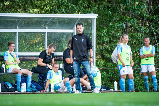 Malmö FFs tränare Fredrik Jahnfors