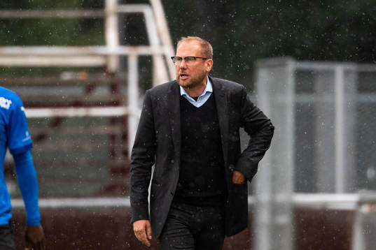 Halmstads tränare Magnus Haglund