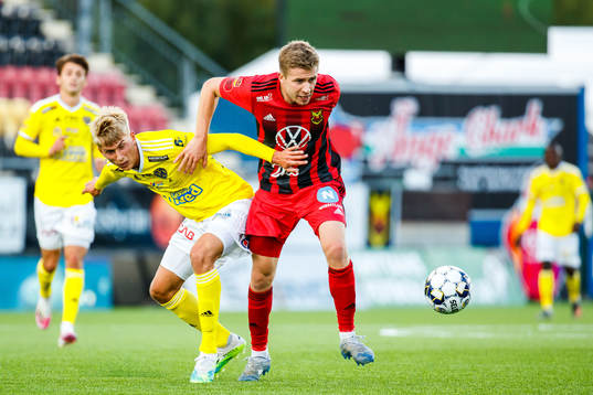 Falkenbergs Gabriel Johansson och Östersunds Ludvig