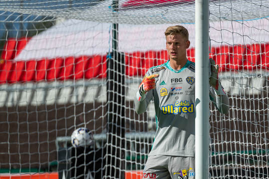 'Falkenbergs målvakt Johan Brattberg