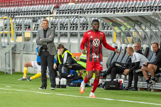 Falkenbergs tränare Hasse Eklund