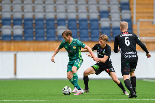 Dalkurds Hampus Finndell och Västerås Albin Sporrong