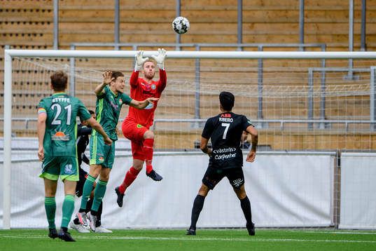 Västerås målvakt Daniel Svensson