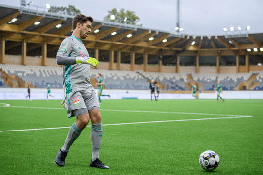 Dalkurds målvakt Filip Anger