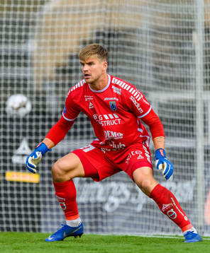 Sirius målvakt Lukas Jonsson