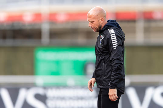 Sirius tränare Henrik Rydström deppar