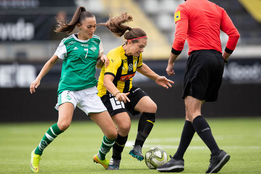 Zeniths Ayse Kurt och Häckens Astrid Hedeås