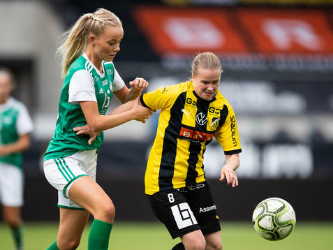 Zeniths Ella Baldebo och Häckens Hanna Ljunggren Moilanen
