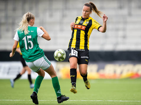 Zeniths Ella Baldebo och Häckens Emelie Pettersson