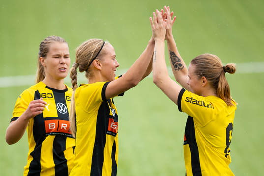 Häckens Malin Hörnberg och Hanna Ljunggren Moilanen