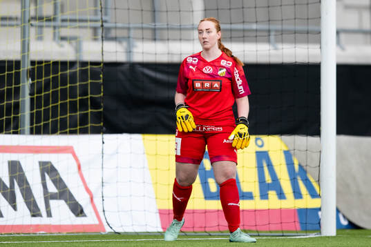 Häckens målvakt Nathalie Falk