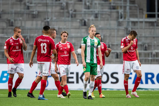 Hammarbys Gustav Ludwigson deppar
