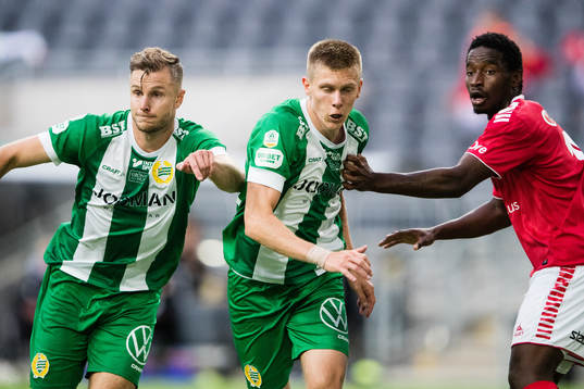 Hammarbys Richard Magyar och Aron Johansson utmanar Kalmars