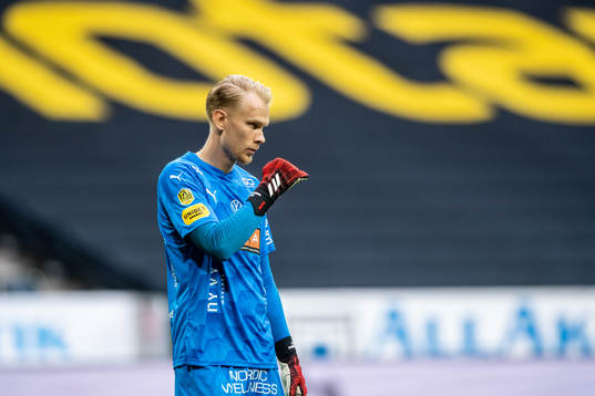 Häckens målvakt Pontus Dahlberg