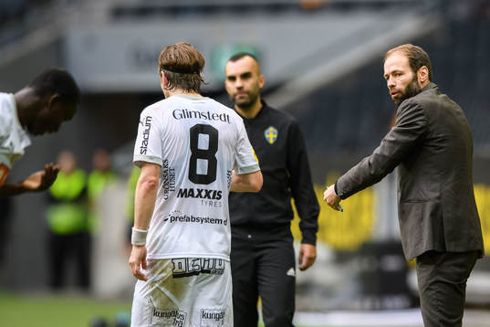 Häckens tränare Andreas Alm