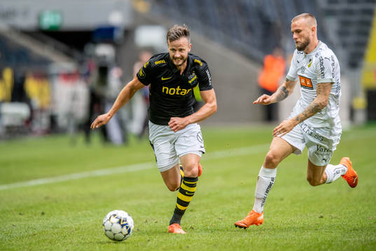 s Robert Lundström och Häckens Alexander Faltsetas