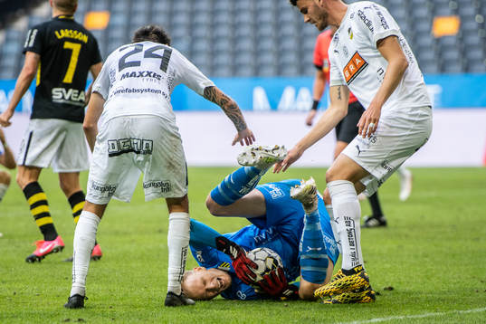 Häckens målvakt Pontus Dahlberg