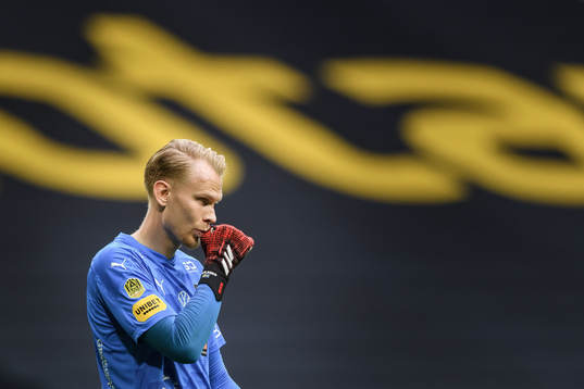 Häckens målvakt Pontus Dahlberg