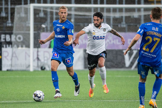 IFK Norrköpings Filip Dagerstål och Örebros Nahir Besara