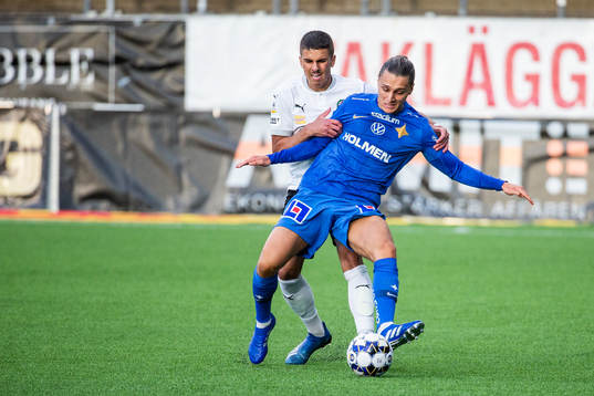 Örebros Hussein Ali och IFK Norrköpings Jonathan Levi