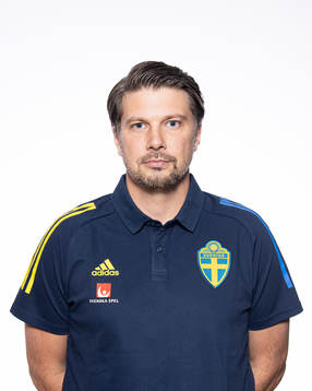 Daniel Ekvall, fotbollspsykologisk rådgivare för Sveriges
