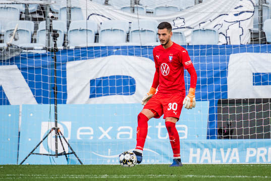 Malmö FFs målvakt Marko Johansson