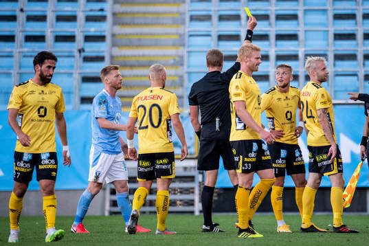 Malmö FFs Anders Christiansen och Elfsborgs Jesper