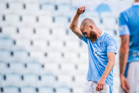 Malmö FFs Jo Inge Berget deppar