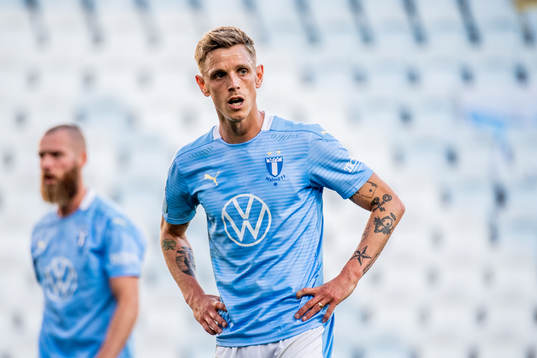 Malmö FFs Sören Rieks deppar