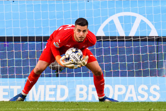 Malmö FFs målvakt Marko Johansson