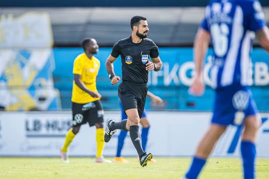 Mjällbys domare Mohammed Al-Hakim