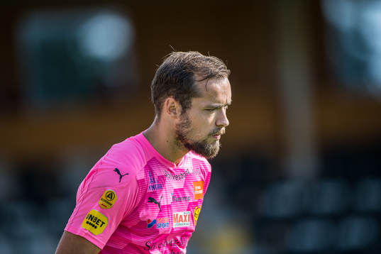 Mjällbys målvakt Carl-Johan Eriksson