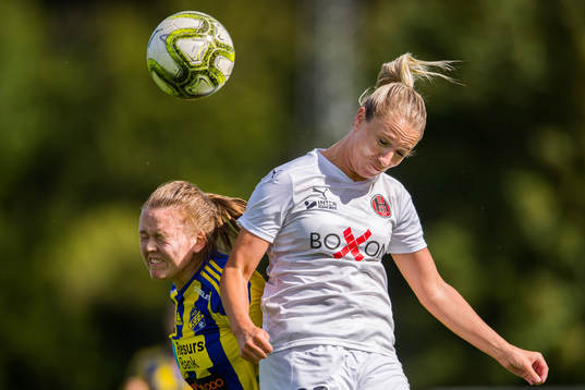 Eskilsminnes Nova Karlsson och Hittarps Johanna Liljeblad
