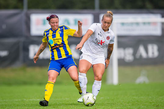 Eskilsminnes Agnes Nilsson och Hittarps Marielle Karlsson