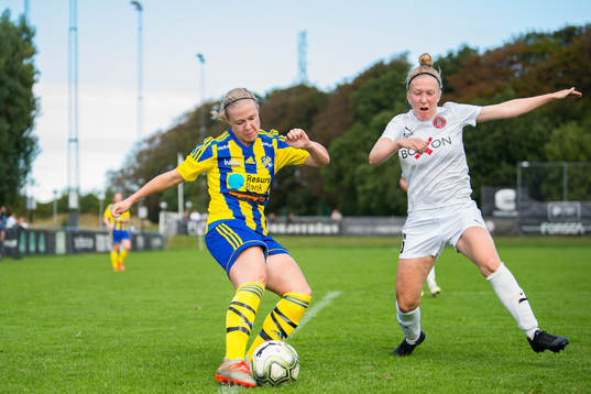 Eskilsminnes Julia Lennartsson och Hittarps Hanna Jönsson