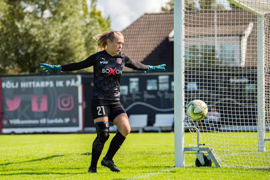 Hittarps målvakt Josefin Månsson