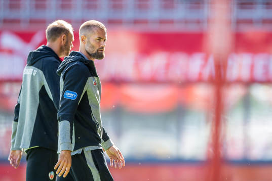 Helsingborgs tränare Olof Mellberg