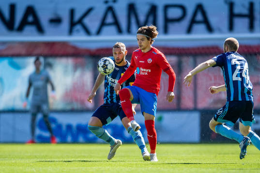 Helsingborgs Brandur Hendriksson och Djurgårdens Jesper