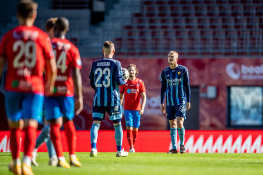 Djurgårdens Kalle Holmberg deppar