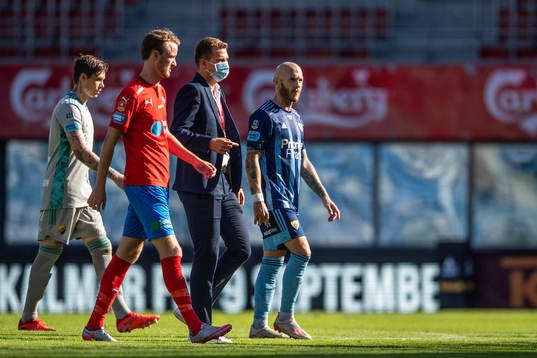 Djurgårdens Magnus Eriksson deppar