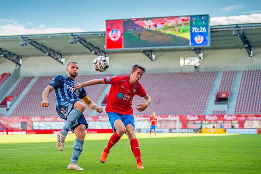 Djurgårdens Jesper Karlström och Helsingborgs Adam