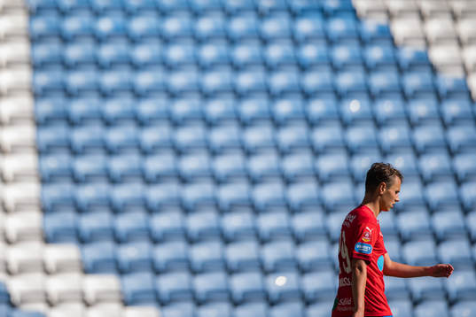 Helsingborgs Alex Timossi deppar