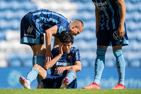 Djurgårdens Jesper Nyholm har ont