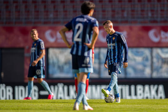 Djurgårdens Fredrik Ulvestad deppar
