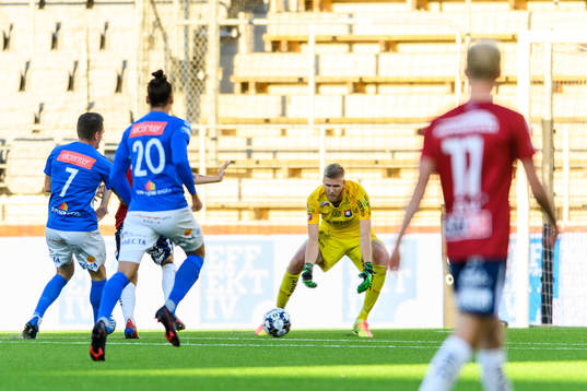 Örgrytes målvakt Fredrik Andersson