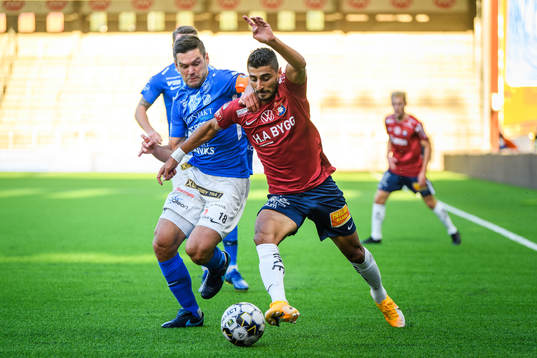 Örgrytes Ailton Jose Almeida och Norrbys Ivo Pekalski