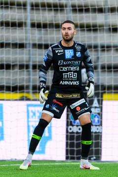 Norrbys målvakt Mergim Krasniqi